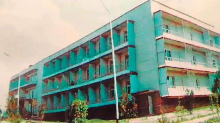 Корпус №6 в санаторий Сарыагаш. 1977 год