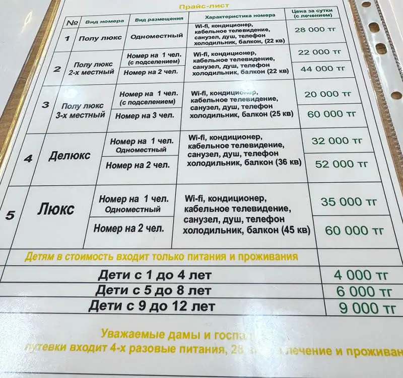 ☘ Санаторий Төре Сарыагаш